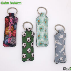 Personalized Lip Balm Holders choose from patterns