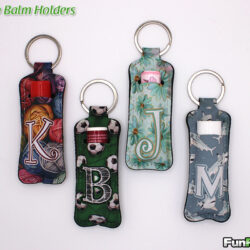 Personalized Lip Balm Holders choose from patterns front