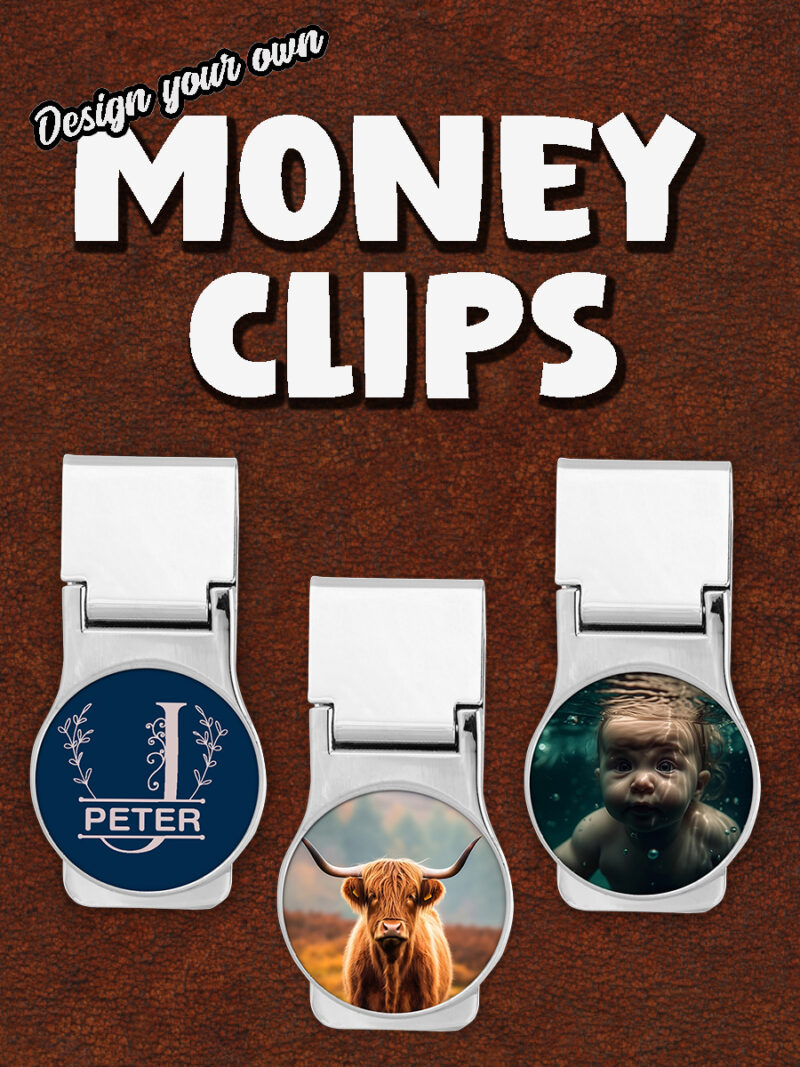 Fun Fotos To Go Custom Money Clip | Personalized Money Clip for Cards ...